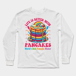 World's Best Pancakes Mmaker Long Sleeve T-Shirt